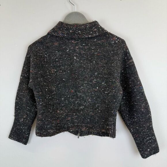 VINCE. Wool-Silk Donegal Zip Jacket 💘 - Picture 5 of 9